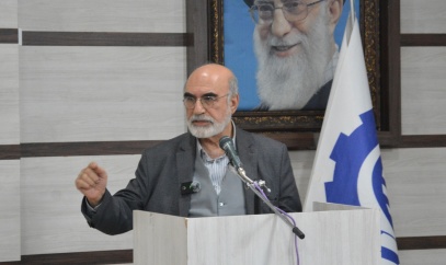 تجلی اندیشه و عشق به ایران در دانشگاه صنعتی قوچان؛ سخنرانی مهندس ایرج حسابی فرزند پروفسور محمود حسابی