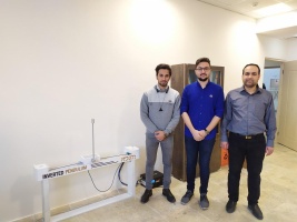 طراحی و ساخت ست آزمایشگاهی تحقیقاتی پاندول معکوس در دانشگاه صنعتی قوچان