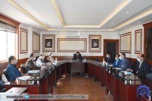 جلسه مشترک ریاست محترم و اعضای هیئت رئیسه دانشگاه صنعتی قوچان با ریاست و معاونین اداره آموزش و پرورش شهرستان قوچان