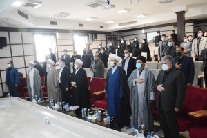 مراسم تودیع و معارفه مسئول نهاد نمایندگی مقام معظم رهبری در دانشگاه صنعتی قوچان برگزار شد