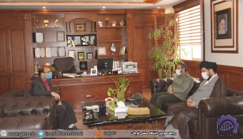 حضور فرمانده محترم سپاه ناحیه قوچان در دانشگاه صنعتی قوچان