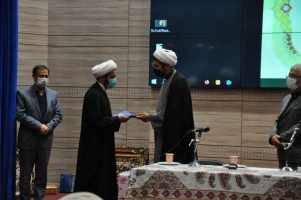 آیین تکریم و معارفه رئیس شورای استانی نهاد رهبری در دانشگاه های خراسان رضوی