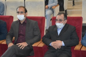 جناب آقای دکتر محمود رضایی رکن آبادی ریاست محترم  دانشکده علوم دانشگاه فردوسی مشهد در دانشگاه صنعتی قوچان حضور یافتند