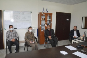 دیدار صمیمی جناب آقای دکتر مجید مهدویان ریاست محترم دانشگاه صنعتی قوچان با همکاران محترم حوزه آموزش