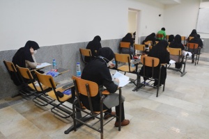 برگزاری آزمون کارشناسی ارشد در دانشگاه صنعتی قوچان و دانشگاه آزاد اسلامی قوچان + گزارش تصویری