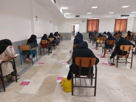 آزمون سراسری سال ۱۴۰۱ در روز چهارم در دانشگاه صنعتی قوچان برگزار شد