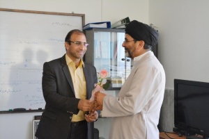 از همکاران محترم سادات دانشگاه به مناسب عید غدیر تجلیل شد