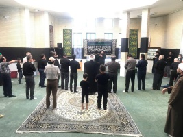 گزارش تصویری از برگزاری مراسم دهه اول محرم در مرقد مطهر آیت الله آقانجفی قوچانی