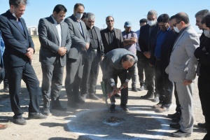 کلنگ خوابگاه متاهلی دانشگاه صنعتی قوچان به زمین خورد