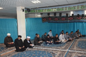 مراسم قرائت زیارت عاشورا در دانشگاه صنعتی قوچان برگزار شد.