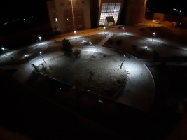 فاز یک روشنایی محوطه دانشگاه صنعتی قوچان راه اندازی شد