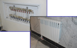 تکمیل پروژه اجرای سیستم حرارت مرکزی طبقه همکف ساختمان آموزشی A