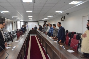 جلسه هم اندیشی اساتید دانشگاه صنعتی قوچان پیرامونِ مسائل سیاسی روز برگزار شد