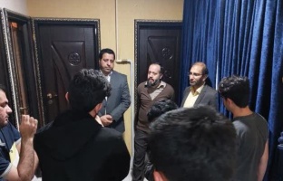 بازدید ریاست و معاونت دانشجویی و فرهنگی از خوابگاه های دانشگاه صنعتی قوچان