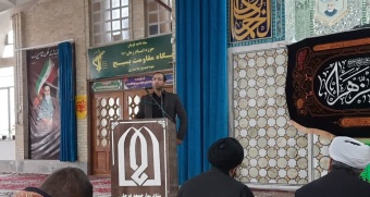 سخنرانی جناب اقای دکتر مهدویان ریاست محترم دانشگاه صنعتی قوچان پیش از خطبه های این هفته نماز جمعه شهرستان قوچان