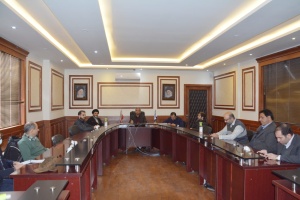 نشست صمیمی ریاست و اعضای هیات رئیسه با اعضای هیات علمی دانشگاه صنعتی قوچان برگزار شد