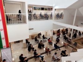 تصاویری از برگزاری آزمون‌ سراسری ۱۴۰۲ (نوبت اول) در روز جمعه ۳۰ دی ماه