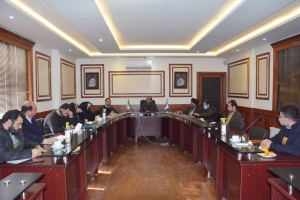 نشست خبری ریاست و اعضای هیات رئیسه دانشگاه صنعتی قوچان با اصحاب رسانه شهرستان برگزار شد