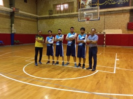 کسب مقام سوم تیم بسکتبال دانشجویان پسر دانشگاه در مسابقات همگانی دانشگاه ها و موسسات آموزش عالی استان خراسان رضوی