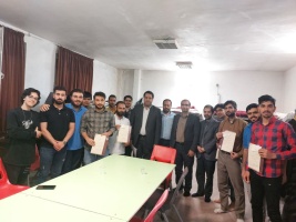 از دانشجویان نمونه خوابگاهی دانشگاه صنعتی قوچان تقدیر شد