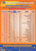 مرکز آموزش های عالی آزاد و مجازی (کالج) دانشگاه صنعتی قوچان برگزار می‌کند.