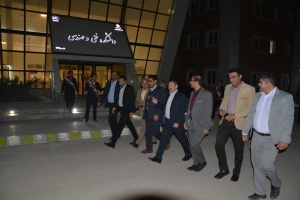 بازدید دکتر علی آذری و مهندس عباسعلی صفایی از دانشگاه صنعتی قوچان