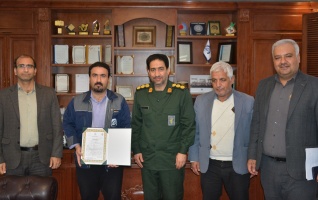 حضور فرمانده بسیج ادارات شهرستان در دانشگاه صنعتی قوچان