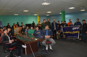 بازدید دانش آموزان پایه نهم دبیرستان متوسطه اول شهیدان ستوده از مجموعه دانشگاه صنعتی قوچان