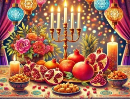 پیام تبریک روابط عمومی دانشگاه صنعتی قوچان به مناسبت فرا رسیدن شب یلدا