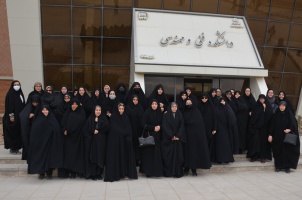 بازدید خواهران بسیجی حوزه مقاومت حضرت زهرا (س) از مجموعه دانشگاه صنعتی قوچان