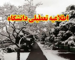 اطلاعیه تعطیلی دانشگاه صنعتی قوچان در روز دوشنبه ۰۶ اسفند ۱۴۰۳