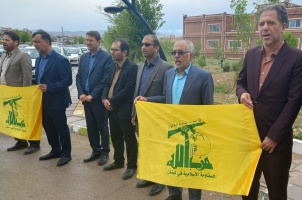 تجمع بزرگ خانواده دانشگاه صنعتی قوچان در حمایت از مردم مظلوم فلسطین و محکومیت جنایت رژیم کودک کش اسرائیل