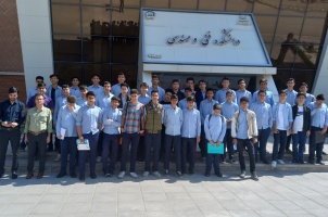 بازدید دانش آموزان پایه نهم دبیرستان شهید بهشتی از مجموعه دانشگاه صنعتی قوچان