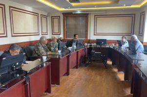 بازدید فرمانده حوزه بسیج ادارات شهرستان قوچان از پایگاه بسیج کارکنان دانشگاه