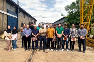 بازدید علمی دانشجویان مهندسی برق دانشگاه صنعتی قوچان از شرکت فن ژنراتور مشهد