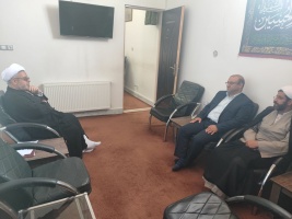 دیدار سرپرست جدید دانشگاه صنعتی قوچان با امام جمعه شهرستان قوچان