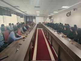 دیدار دکتر علی آیتی، سرپرست جدید دانشگاه صنعتی قوچان با کارکنان برگزار شد