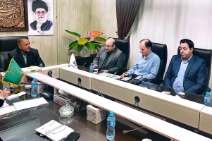 دیدار دکتر آیتی سرپرست دانشگاه صنعتی قوچان با اعضای شورای اسلامی شهر قوچان