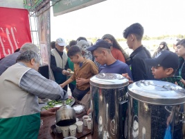 موکب خدمت‌رسانی دانشگاه صنعتی قوچان؛ جلوه‌ای از همدلی و ارادت در مسیر زائرین پیاده امام رضا (ع)