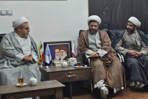هم‌افزایی فرهنگی و دانشگاهی در سایه تعامل نهاد رهبری و مسئولان شهرستان؛ دیدار رئیس شورای استانی نهاد نمایندگی مقام معظم رهبری با امام جمعه شهرستان به دعوت دانشگاه صنعتی قوچان