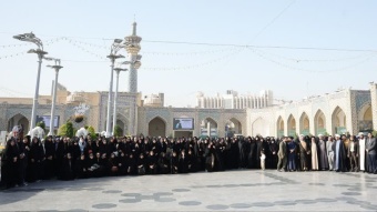 آغاز مسیر علم با عطر حضور؛ دانشجویان نوورود دختر دانشگاه صنعتی قوچان در حرم رضوی تجدید عهد کردند