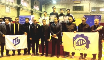 پیروزی‌های درخشان تیم کاراته پسران دانشگاه صنعتی قوچان در مسابقات منطقه ۹