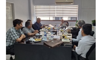 نشست مشترک اساتید دانشگاه صنعتی قوچان با مدیران شرکت طوس‌آب و مرکز پژوهشی ارم