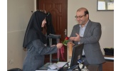 تجلیل از جوان‌ترین کارکنان دانشگاه صنعتی قوچان به مناسبت میلاد حضرت علی‌اکبر (ع) و روز جوان