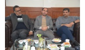جلسه هم‌اندیشی با رئیس اداره برق شهرستان قوچان پیرامون پیگیری احداث نیروگاه خورشیدی ۳ مگاواتی