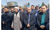 حضور پرشور دانشگاهیان دانشگاه صنعتی قوچان در راهپیمایی روز جهانی قدس