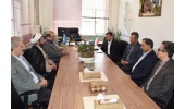 قدردانی از مدافعان سلامت؛ دیدار مدیران دانشگاه صنعتی قوچان با مسئولین شبکه بهداشت و درمان