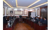 برگزاری جلسه هماهنگی تجمع بزرگ جامعه دانشگاهیان شهرستان قوچان