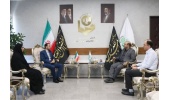 دیدار رئیس دانشگاه صنعتی قوچان با مدیرکل جدید دیوان محاسبات خراسان رضوی