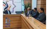 دیدار دکتر آیتی، رئیس دانشگاه صنعتی قوچان با دکتر حبیبا، معاون وزیر علوم و رئیس سازمان امور دانشجویان